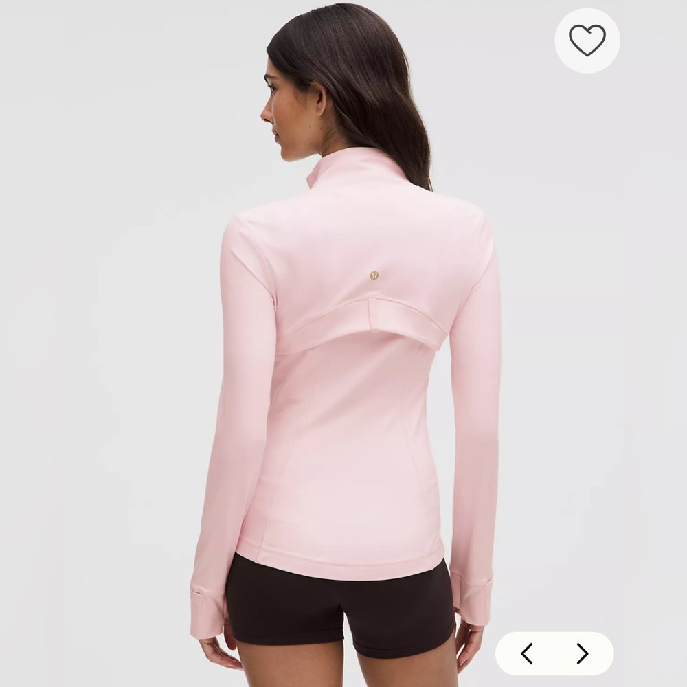 NWT Lululemon Define Jacket Nulu Blissful Pink/Gold/Gold Size 6 - Picture 3 of 13